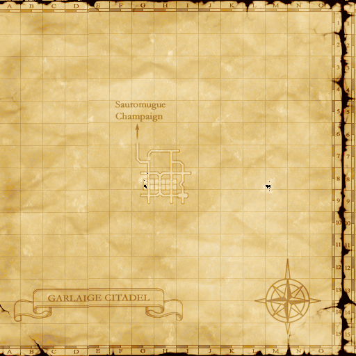 Map of Garlaige Citadel