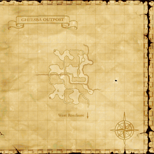 Map of Ghelsba Outpost