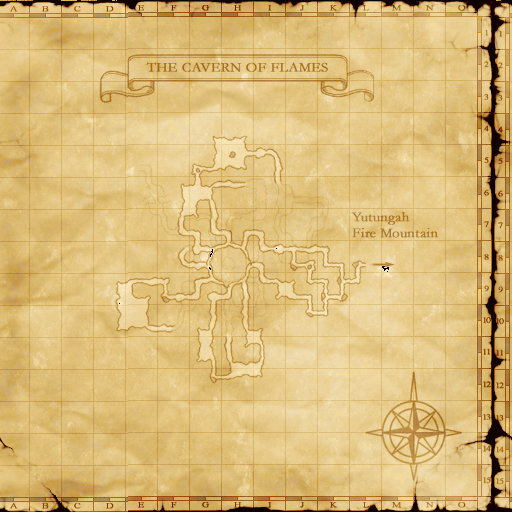 Map of Ifrits Cauldron