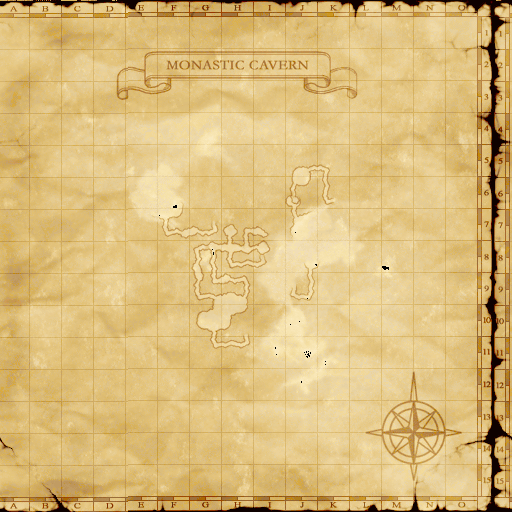 Map of Monastic Cavern