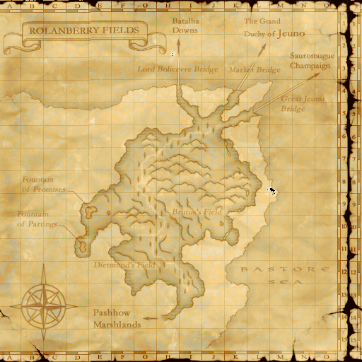 Map of Rolanberry Fields