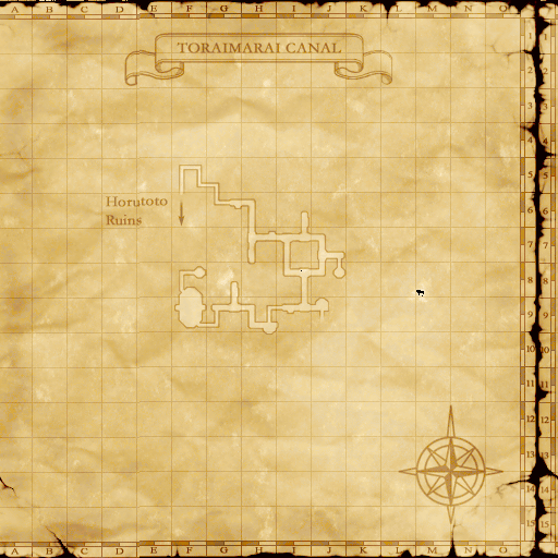 Map of Toraimarai Canal