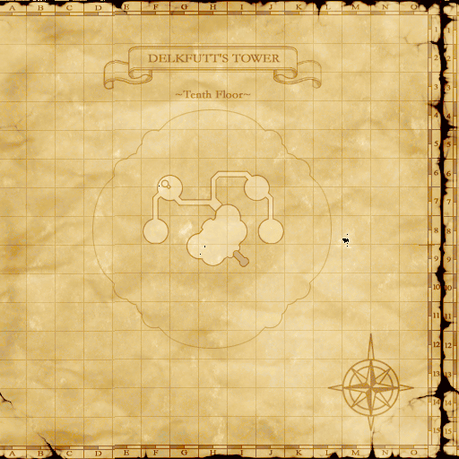 Map of Upper Delkfutts Tower