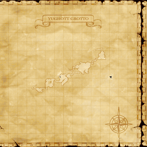 Map of Yughott Grotto